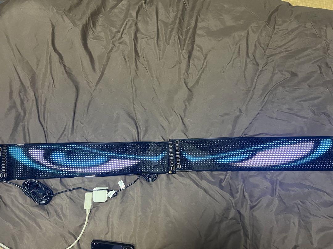 2025年製　デビル　アイ　LED 悪魔の眼　12センチ×60センチ　2枚セット