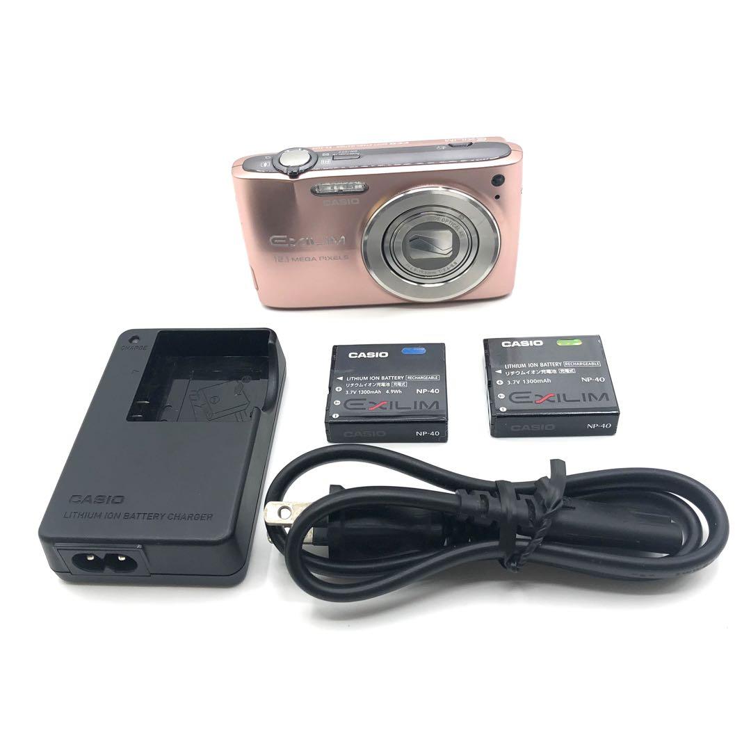 動作確認済み】 Casio EX-Z400 コンパクトデジタルカメラ ピンク