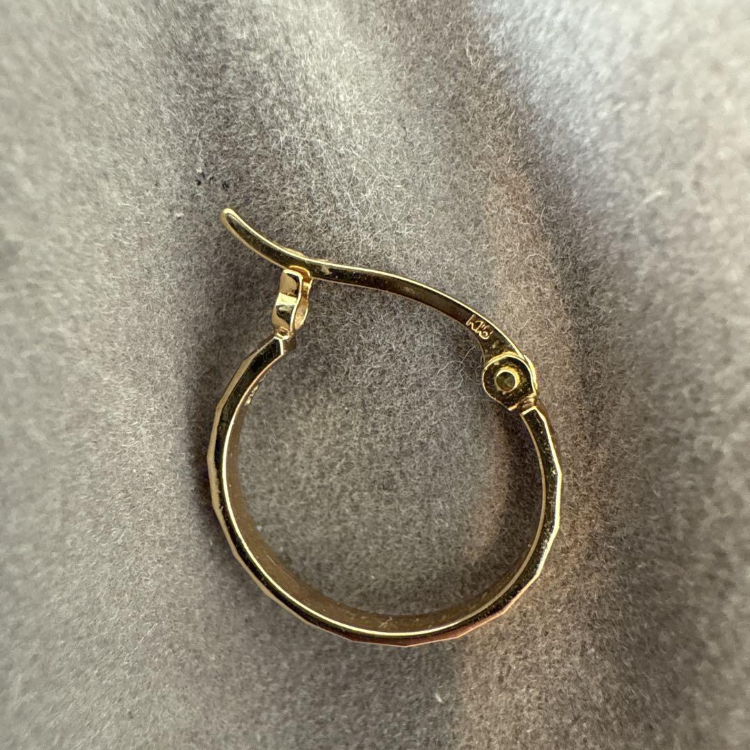 ete フープピアス 18K