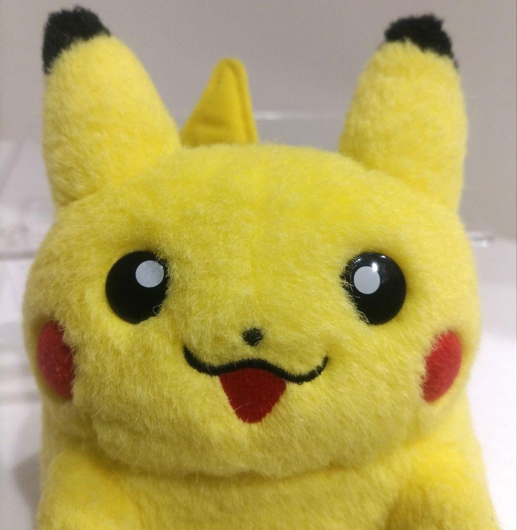 超ポイントアップ祭 プ*い様 TOMY タカラ 口開き ぬいぐるみ ピカチュウ ポケモン ぬいぐるみ
