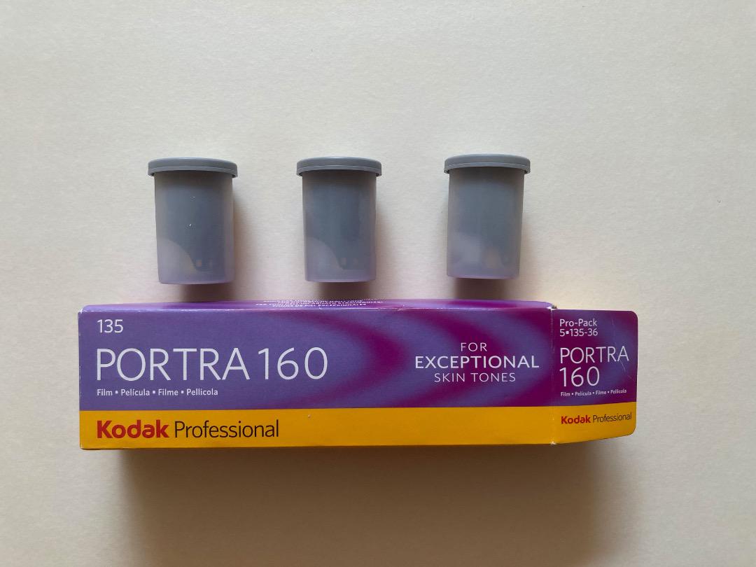 Kodak Professional PORTRA 160 135フィルム 3本