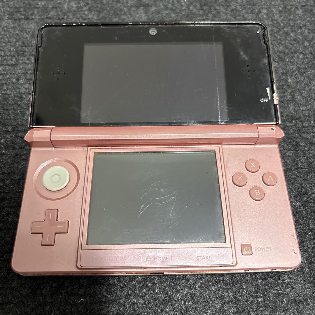 ニンテンドー3DS 本体 ミスティピンク(ジャンク品) ニンテンドー3DS - 【ジャンク☆】ニンテンドー 3DS ミスティ