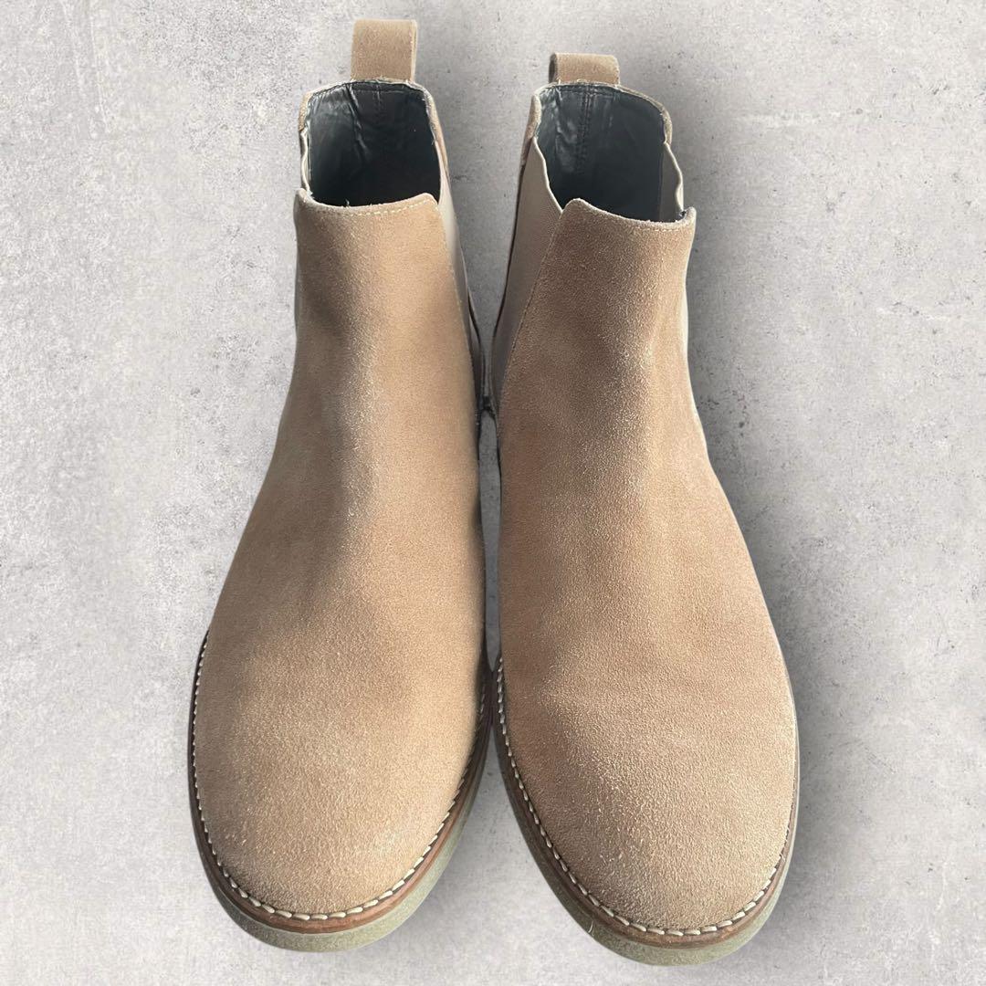 美品　ZARA スエード　サイドゴアブーツ　29cm