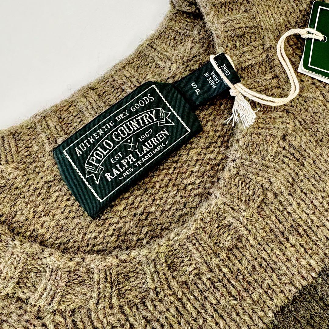 POLO COUNTRY スポーツマンプリント セーター S