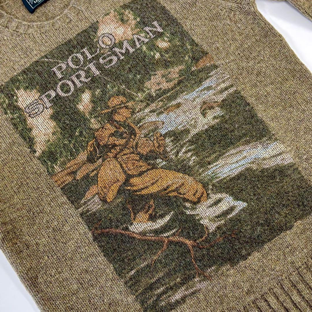 POLO COUNTRY スポーツマンプリント セーター S
