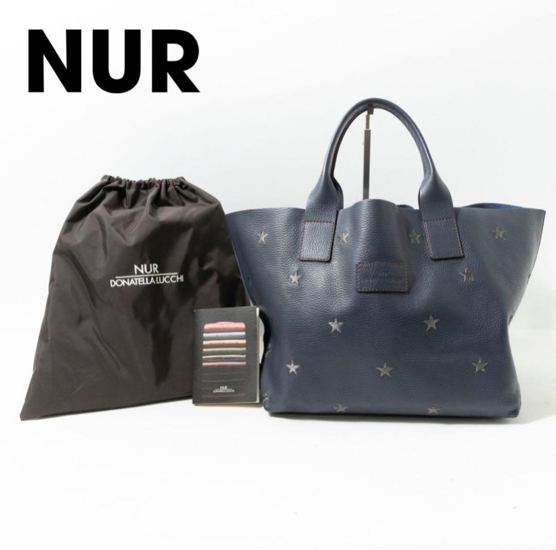 NUR DONATELLA LUCCHI トートバッグ ネイビー