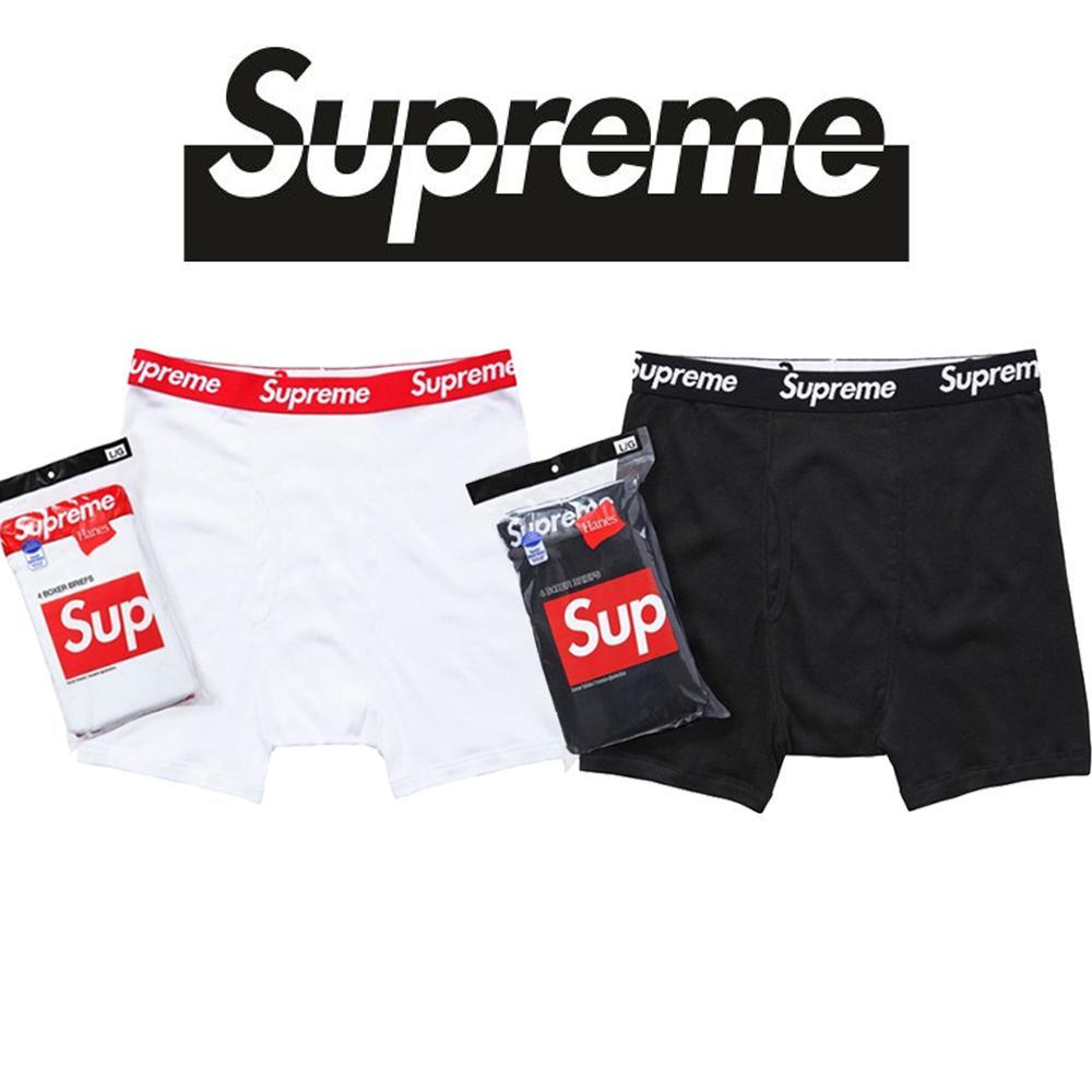 新品】Supreme Hanes ボクサーパンツ 1枚 ホワイト Mサイズ