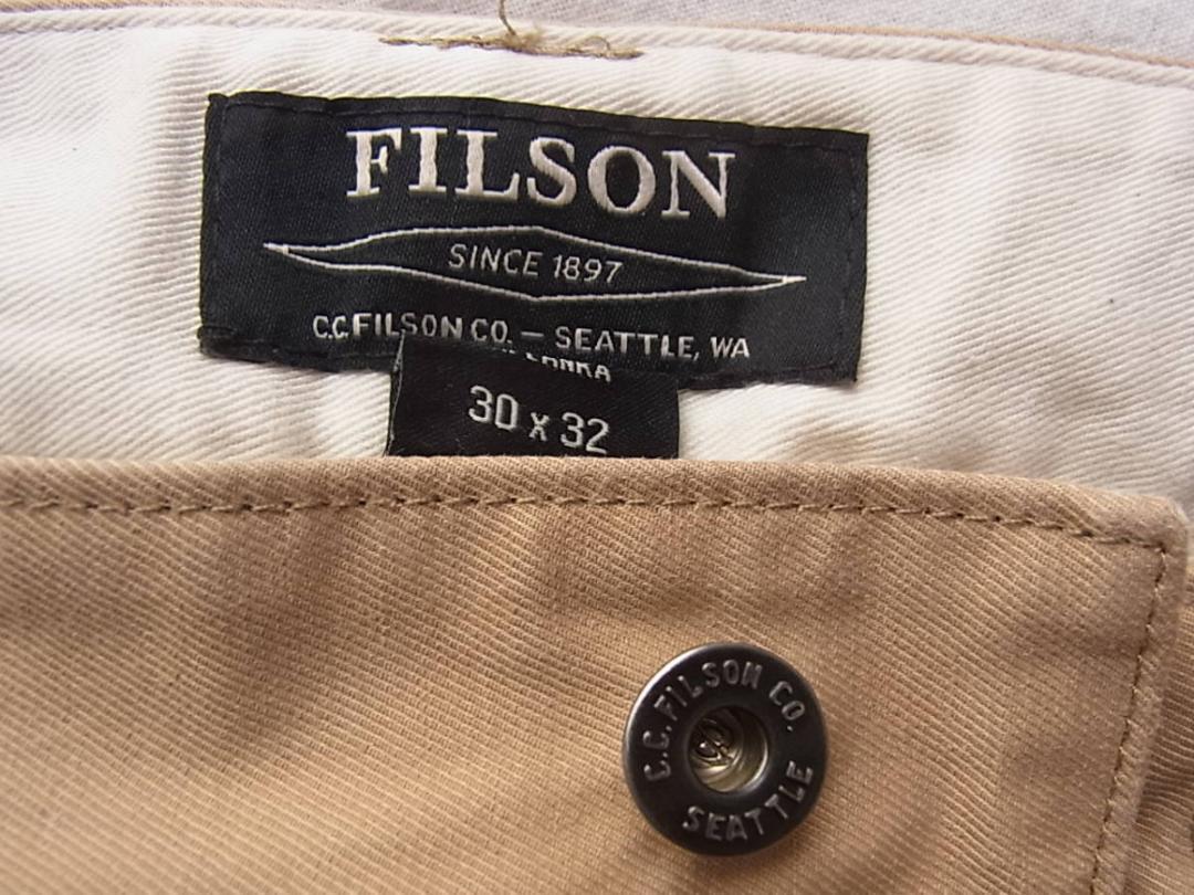 FILSON フィルソン　パンツ　サイズ 30 　ベージュ