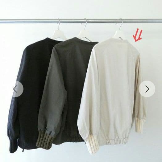 mao made ローゲージリブバンド ジャケット SIZE mao made