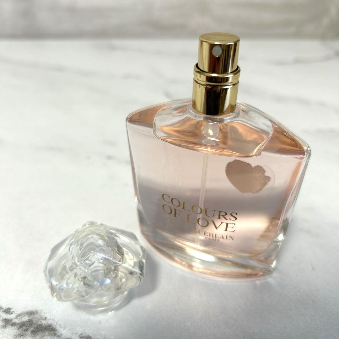 ほぼ満量　ゲラン　カラーズ　オブ　ラブ　オードトワレ　香水　50ml