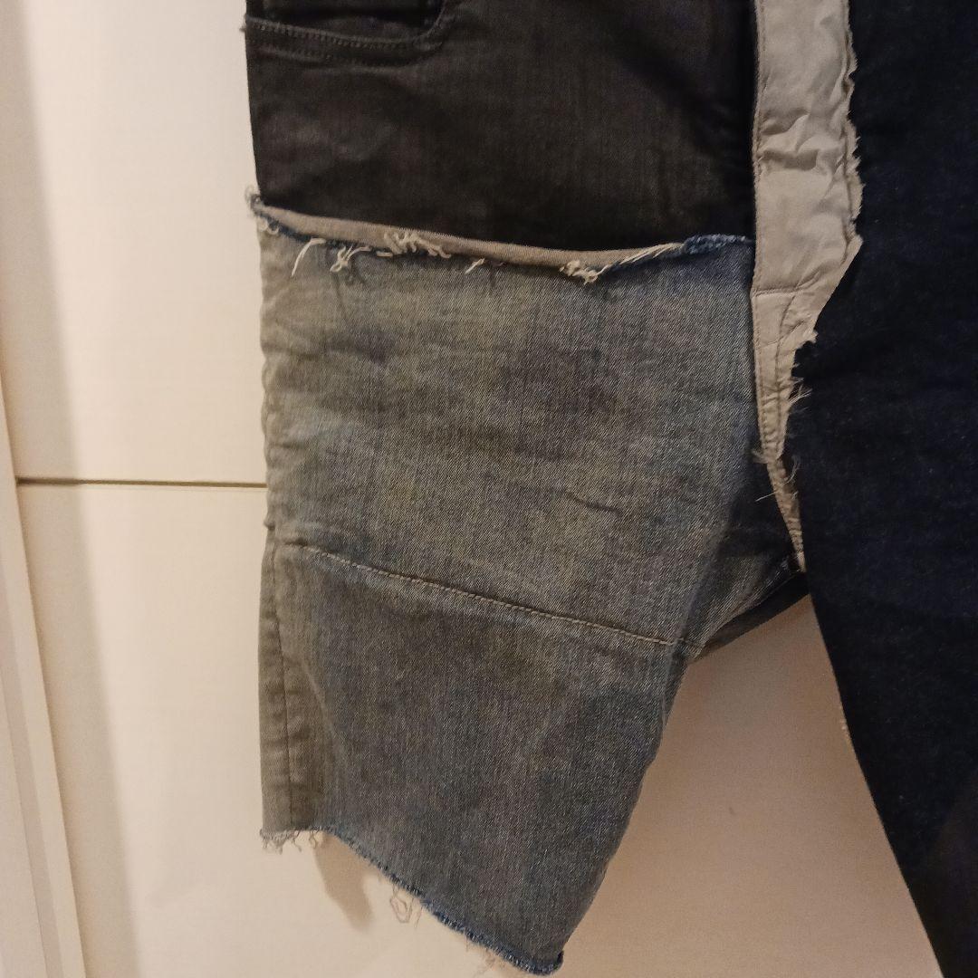 RICK OWENS 切替デニムショートパンツRR19S2312-SCOMW4 - メルカリ