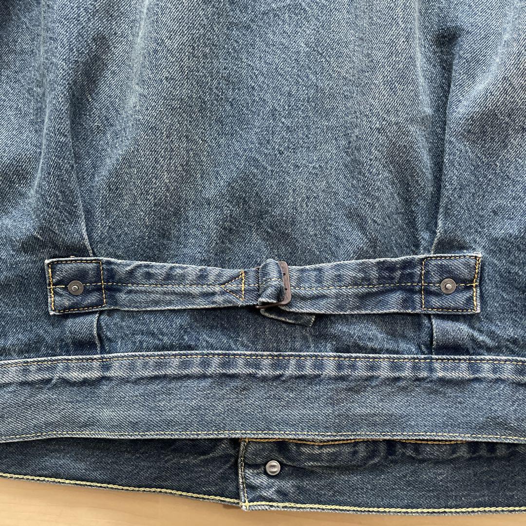 Levi's デニムジャケットTYPE I ミディアムインディゴ　XL