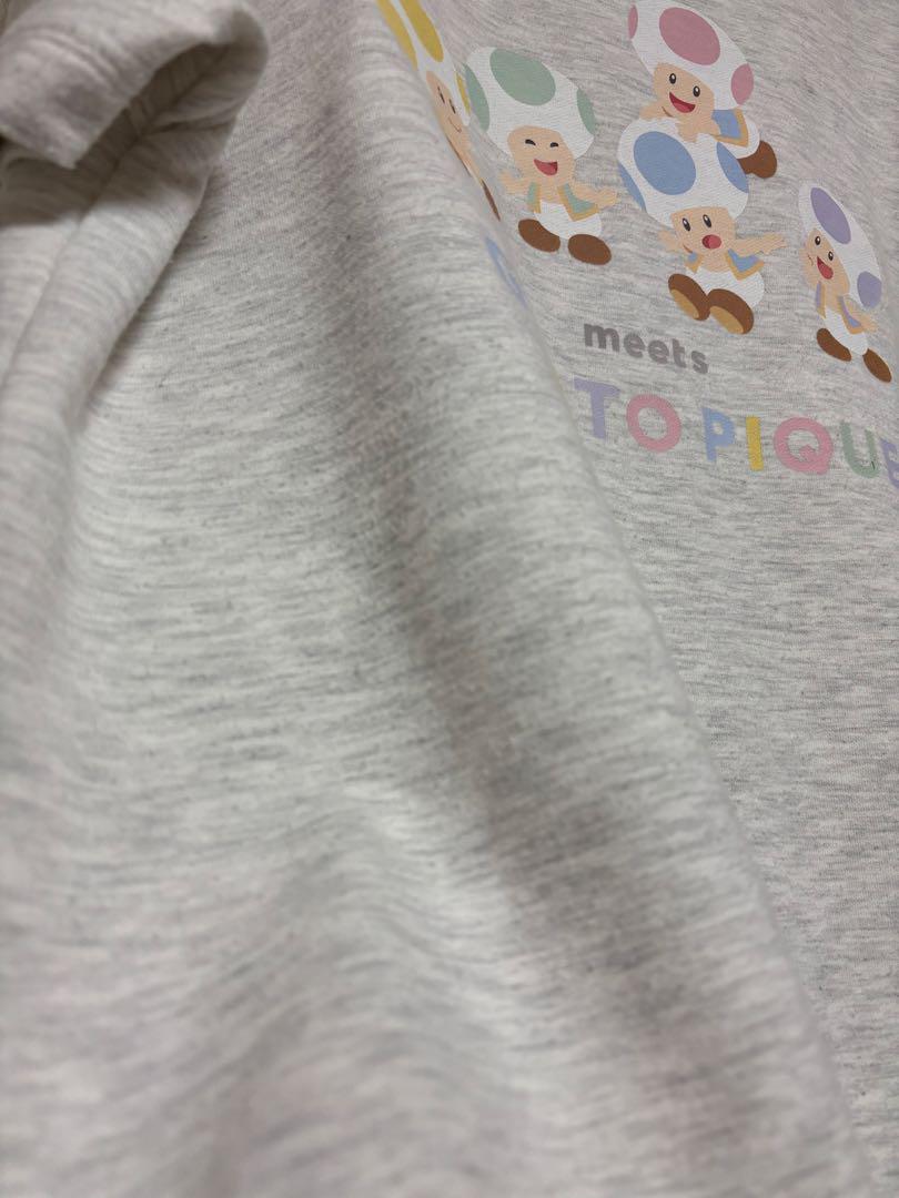 gelato pique キノピオ＆ヨッシー裏毛プルオーバー&ショートパンツ