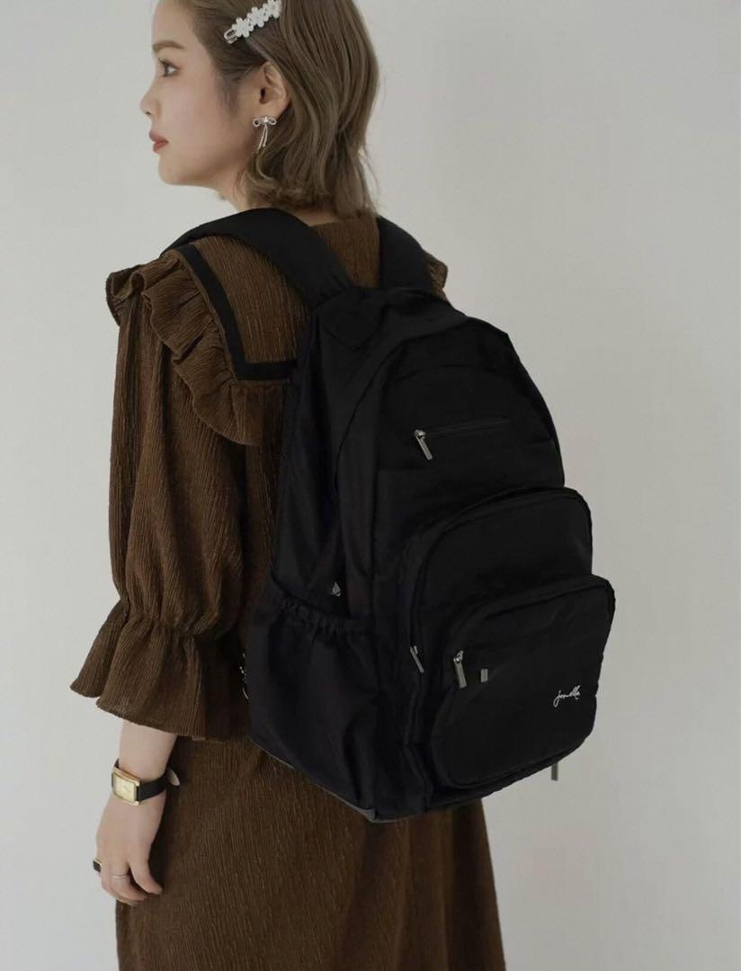 jumelle multi backpack 黒リュック・大容量 多ポケット - メルカリ