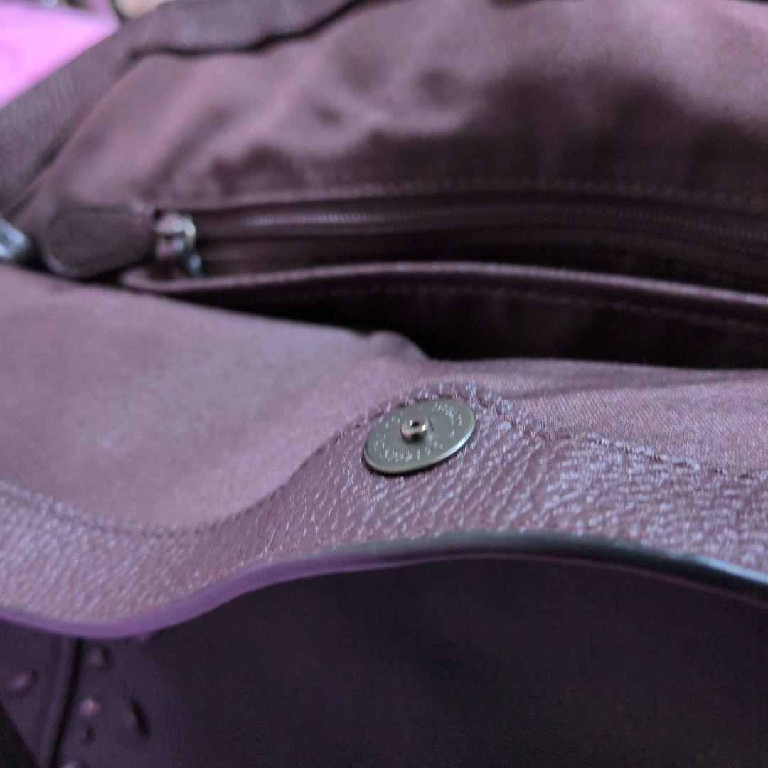 ✾COACH ✾ブラック ショルダーバッグ スタッズ