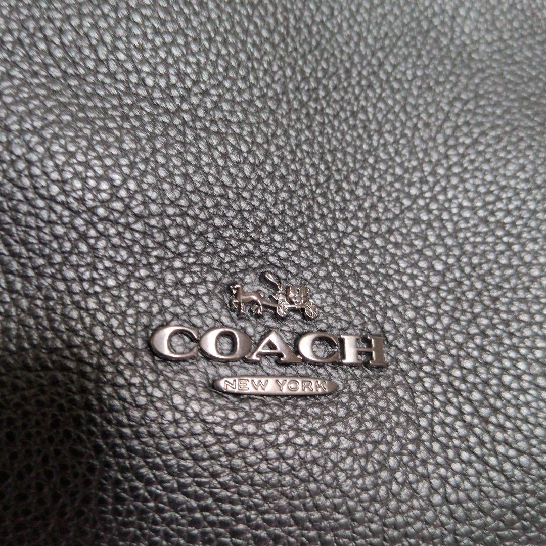 ✾COACH ✾ブラック ショルダーバッグ スタッズ