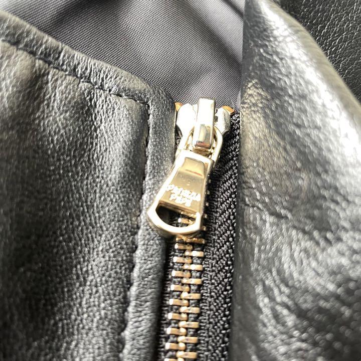 【希少】patrizia pepe ライダース レザージャケット 極上レザー