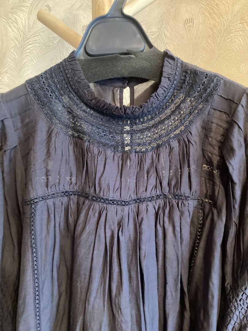 ファッションアイテム人気ランキング MARNO Charlotte ネイビー マーノ 丸林広奈 blouse トップス
