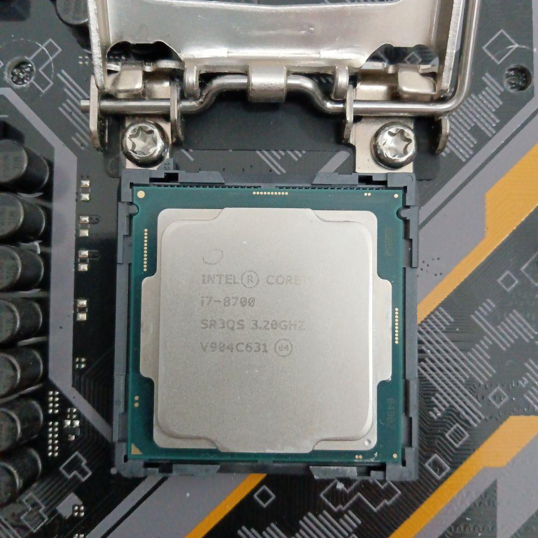 (CPU)i7 8700&(マザーボード )ASUS TUF Z370、セット 画像3