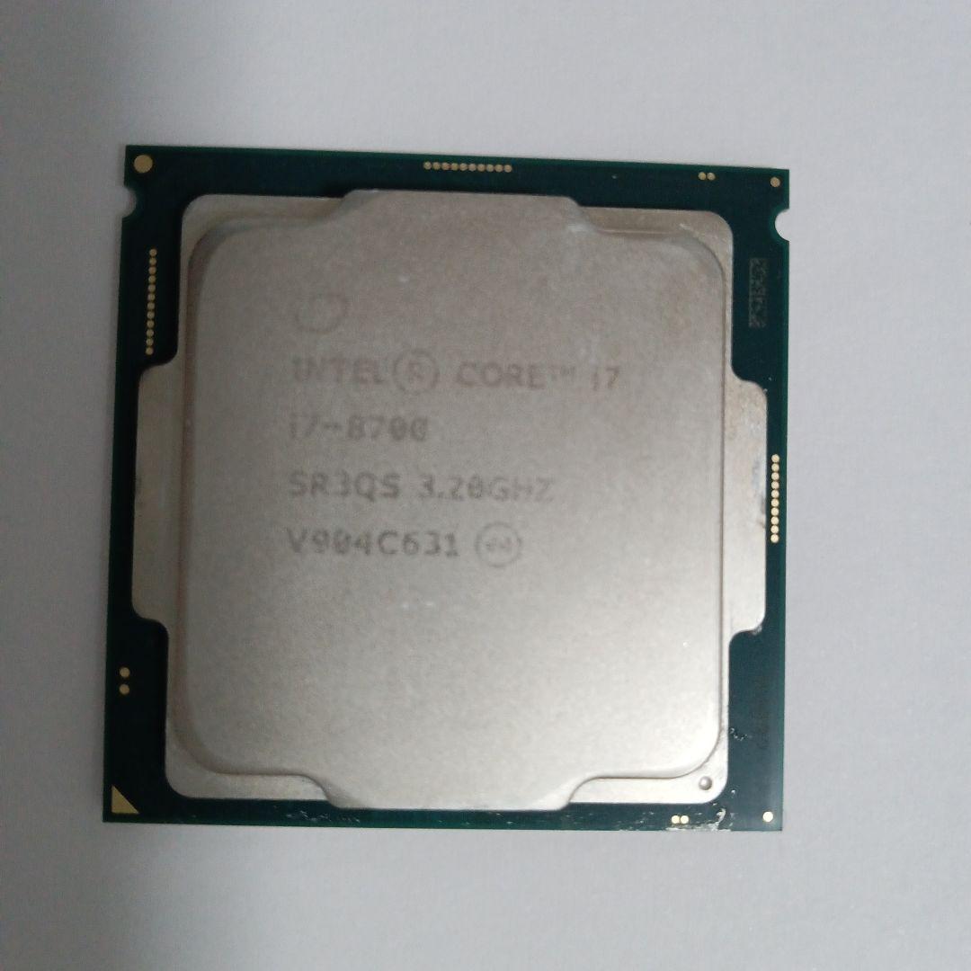 (CPU)i7 8700&(マザーボード )ASUS TUF Z370、セット 画像8