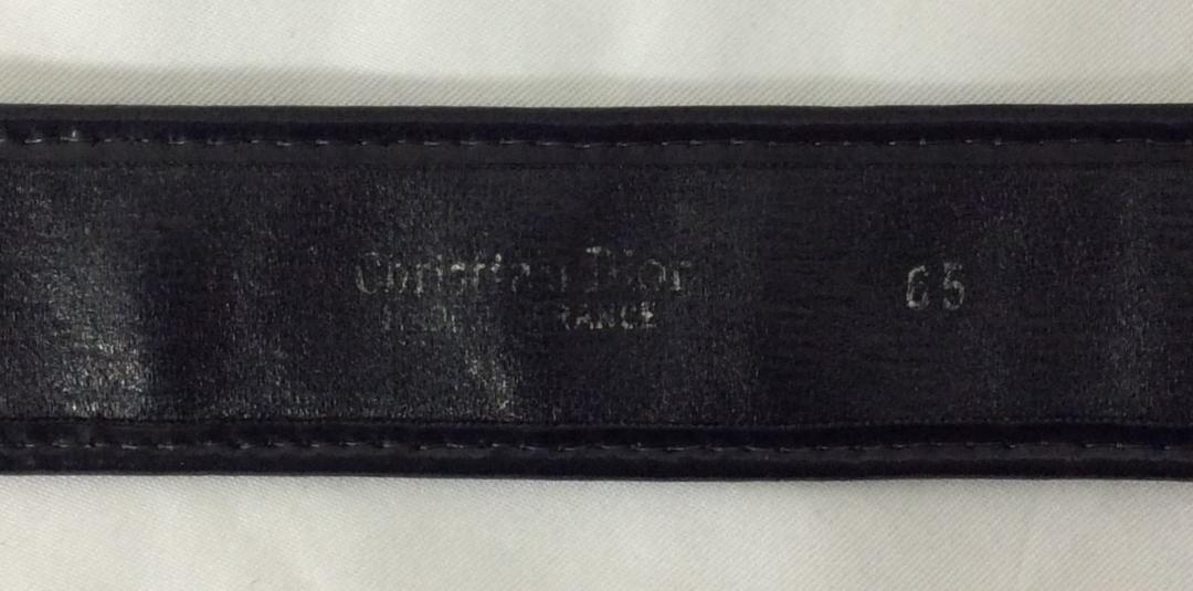 【送料無料】Christian Dior　ベルト　ベージュ　レディース