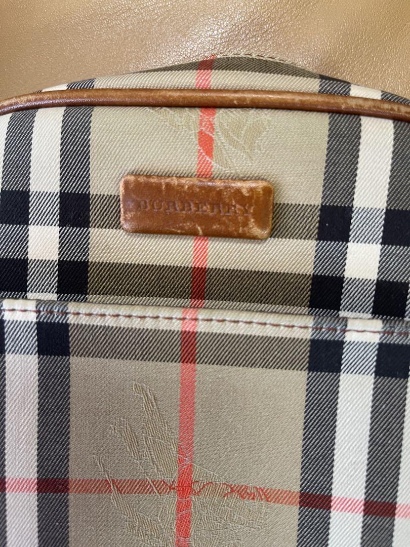 Burberry チェック柄 ショルダーバッグ