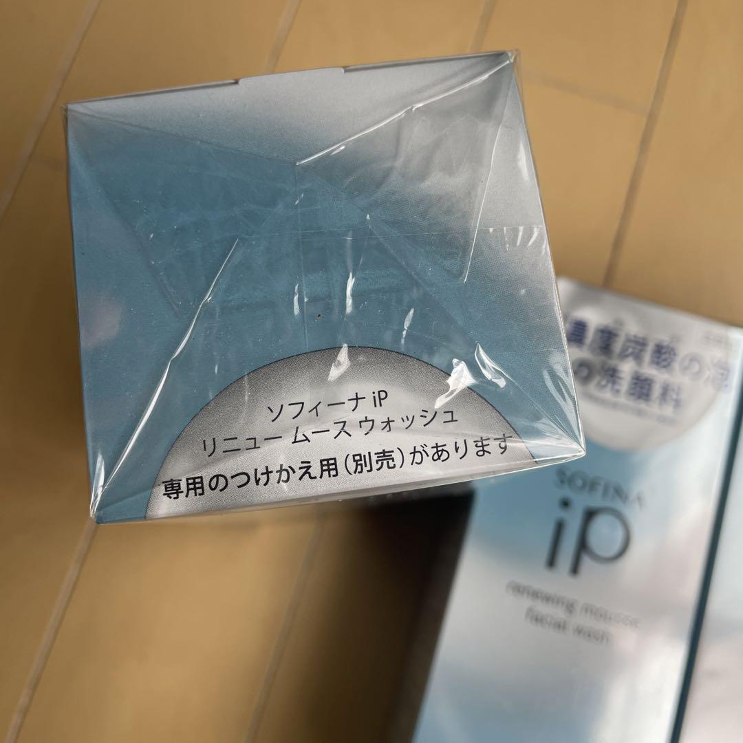 【新品】SOFINA iP リニュー ムース ウォッシュ 200g 3本