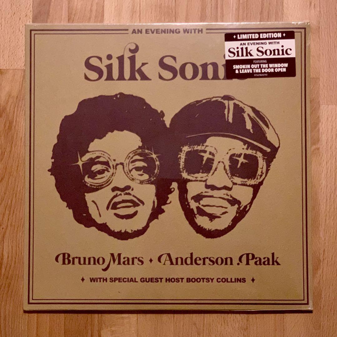 silk sonic An Evening With Silk Sonic LP - メルカリ