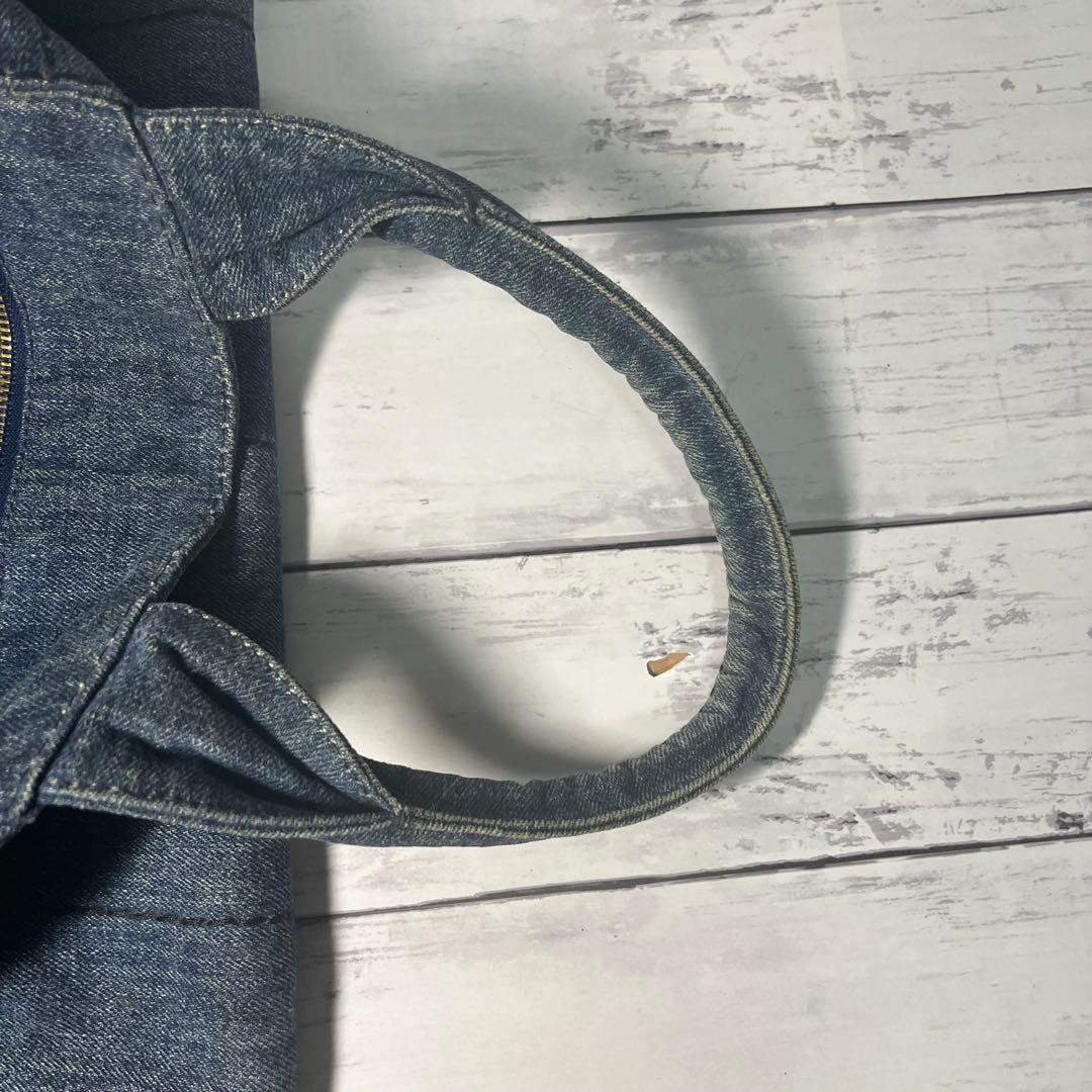 PRADA カナパ　デニム 　トートバッグハンドバッグ