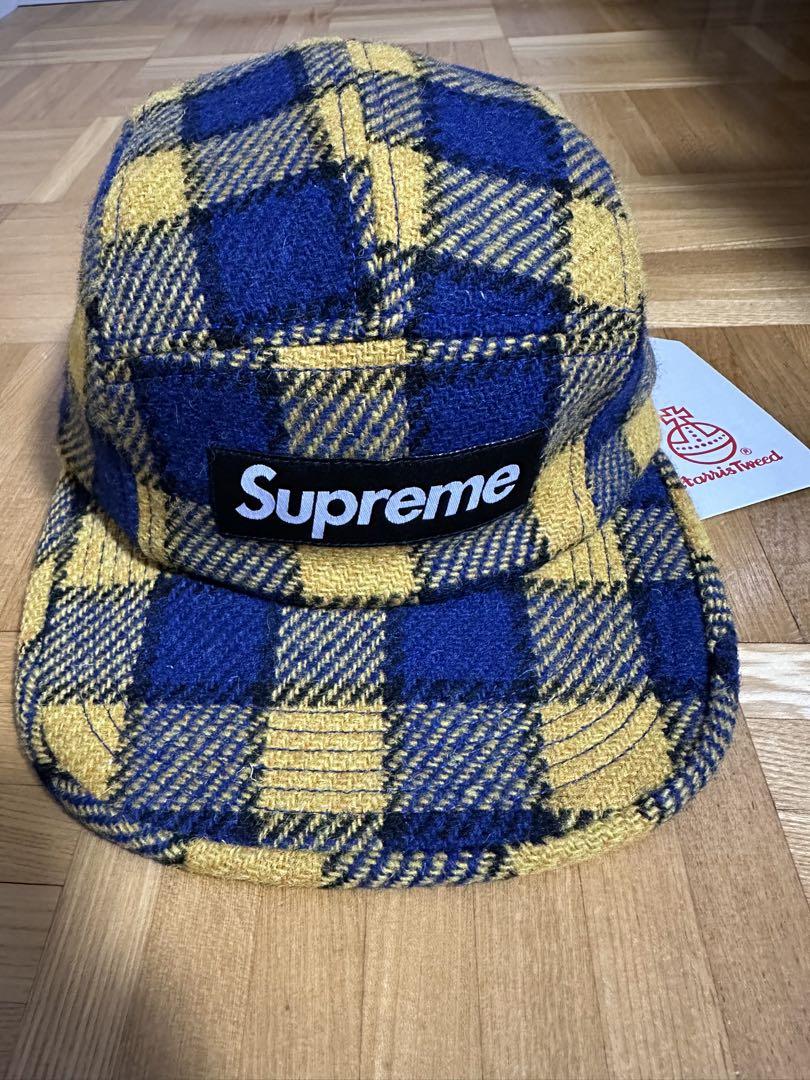 帽子 Supreme Harris Tweed Camp Cap