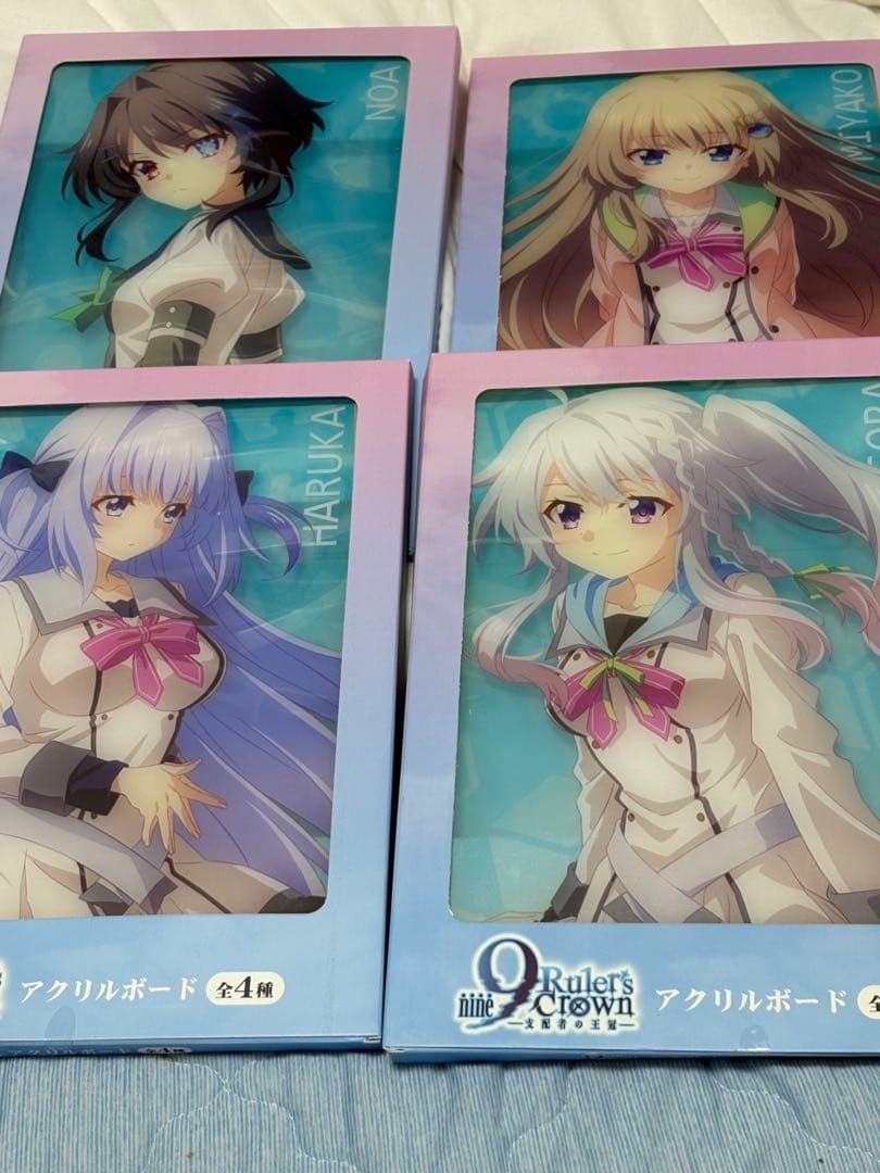 未開封　9-nine-RulersCrown アクリルボード GiGO 全種