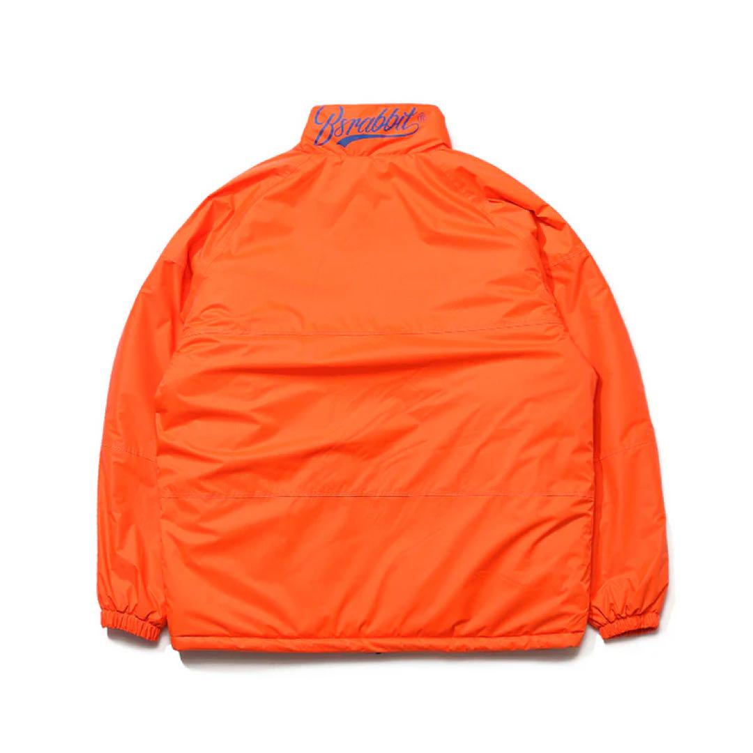 BSRABBIT ジャケットLOGO PADDING JUMPER ORANGE