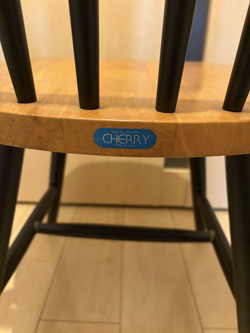 桜屋工業　ダイニングチェア　cherry 北欧風　 アンティーク カントリー