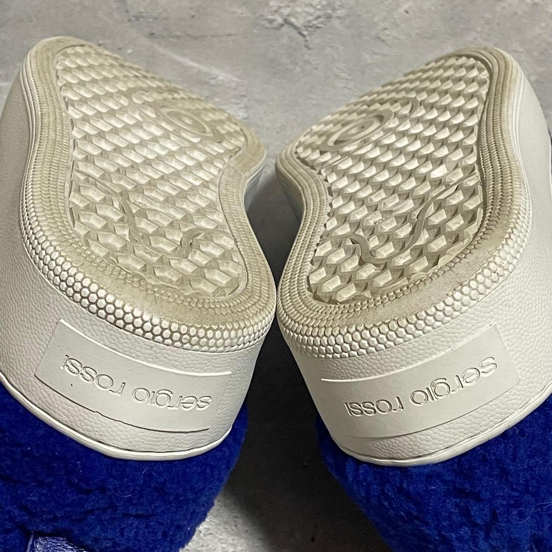 希少 セルジオロッシ sergio rossi (35) sr1 ボアスリッポン 希少 セルジオロッシ sergio rossi (35) sr1 ボアスリッポン