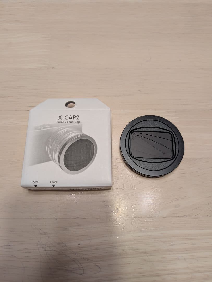 Freemod X-CAP2 43mm 黒 手動シャッター式レンズキャップレンズアクセサリー