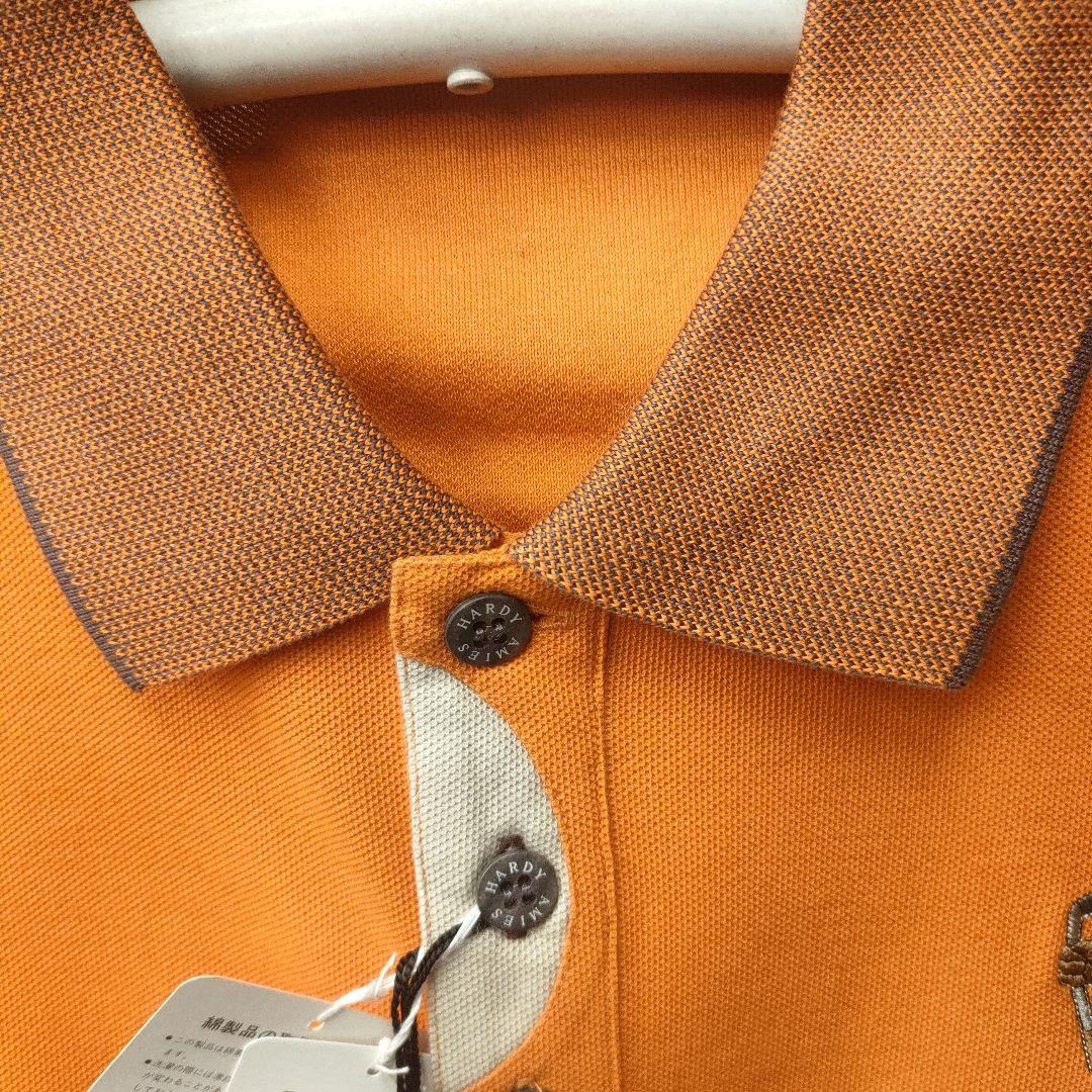 ☆難あり☆HARDY AMIES SPOSTS刺繍キャラクター 長袖ポロ LL