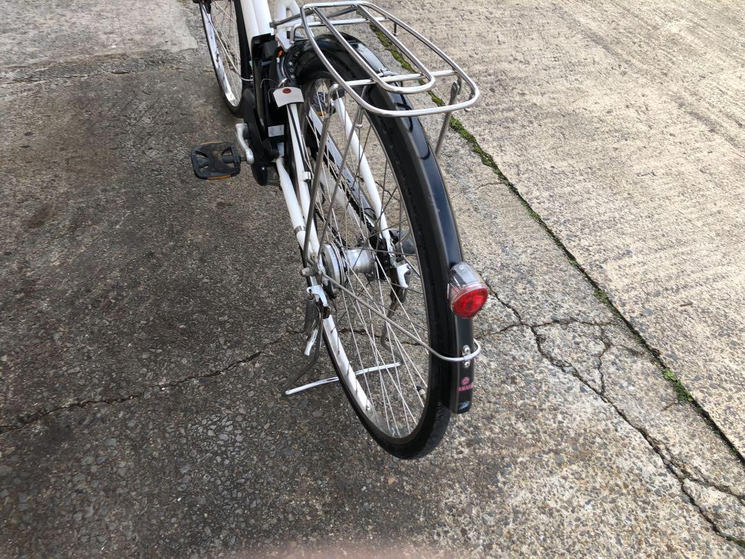 ヤマハ新機種電動アシスト自転車pascity27インチホワイトアルミボディー