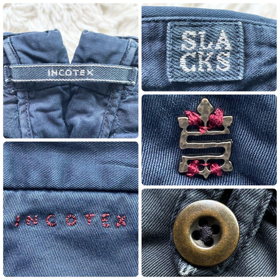 美品 INCOTEX 近年モデル チノパンツ ストレッチ ヴィンテージ