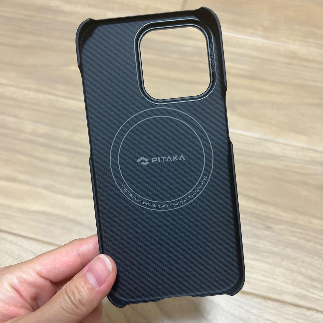 iPhone14 Pro ケース MagSafe対応 極薄 超軽量 黒/グレー Amazon.co.jp: 「PITAKA」iPhone14 Pro ケース アラミド繊維浮織