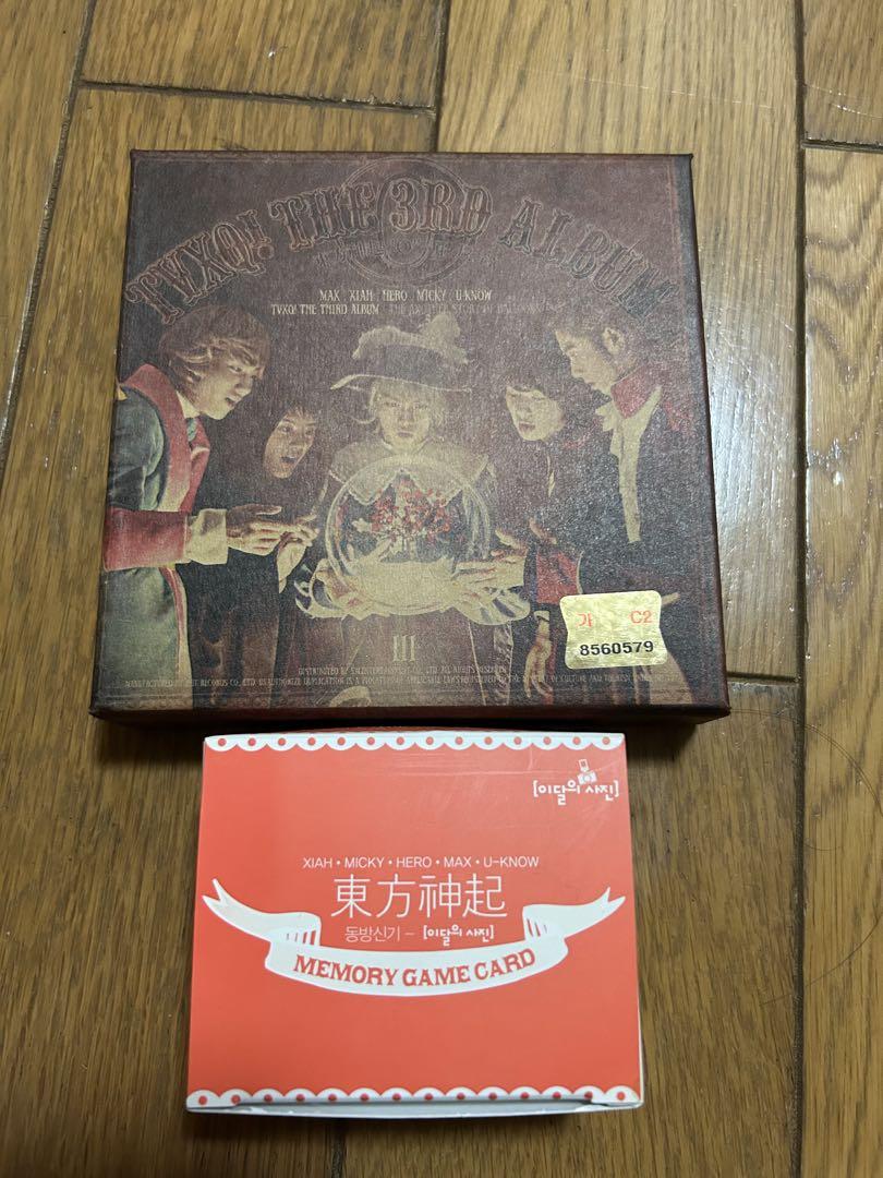 東方神起 3rd Album + メモリーゲームカード