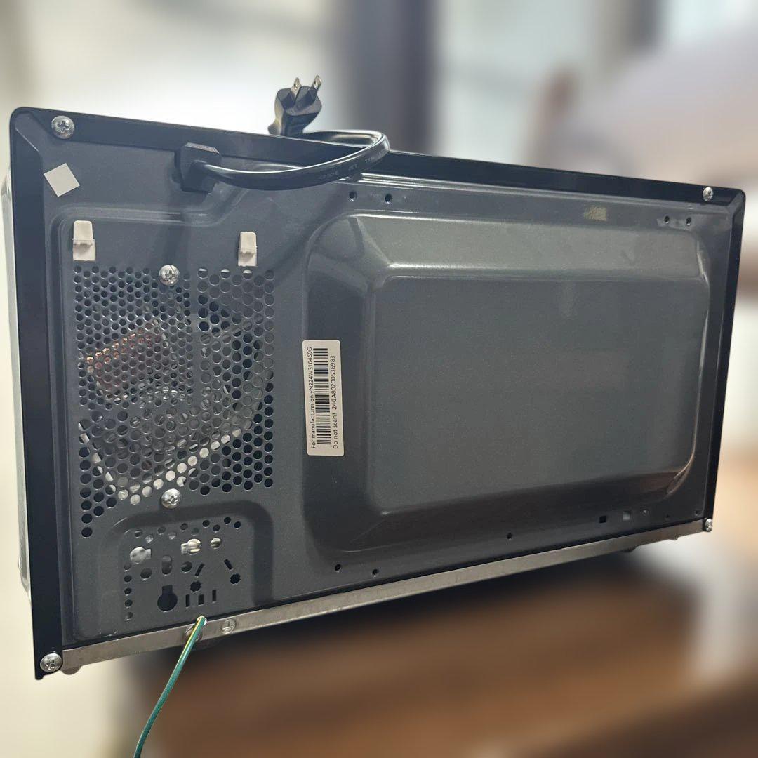 アイリスオーヤマ 電子レンジ 17L PMG-T179-B ブラック　2024
