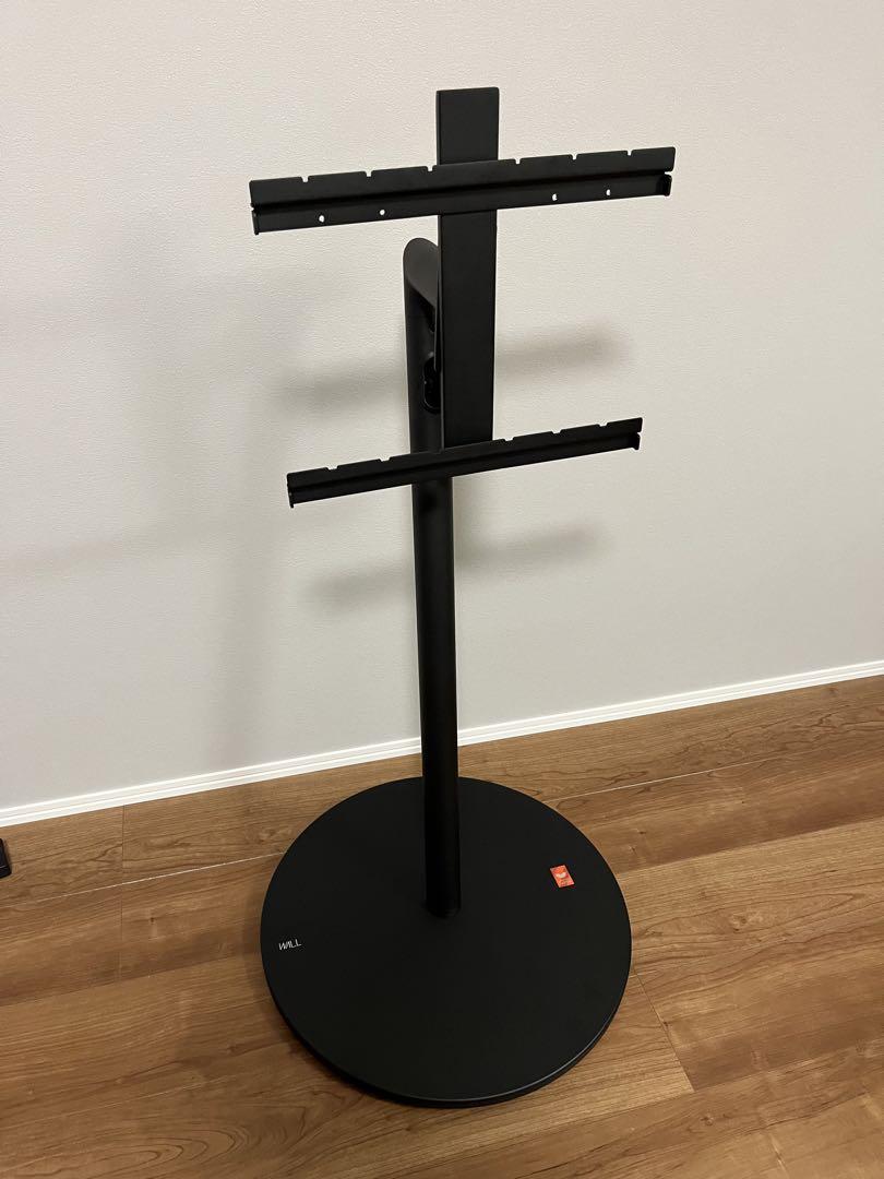 WALL テレビスタンド 黒　A2 LOW TYPE