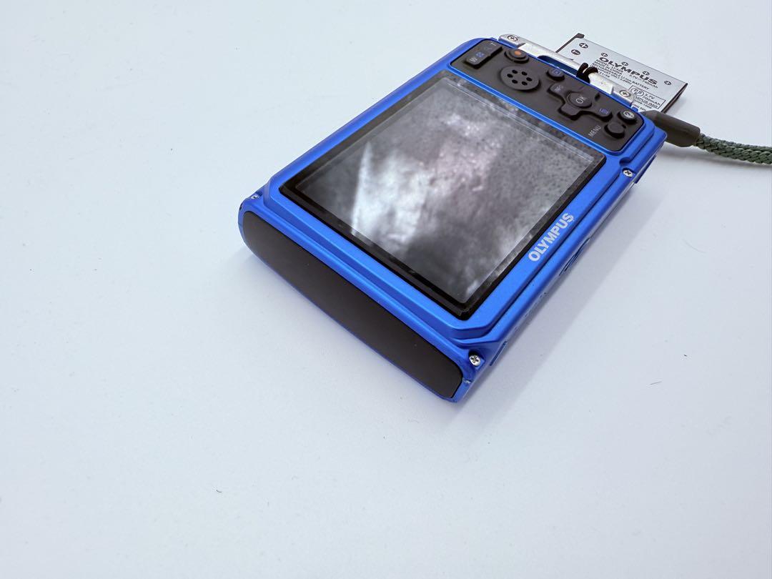OLYMPUS Tough TG-320 防水デジカメ 青 中古品 - メルカリ