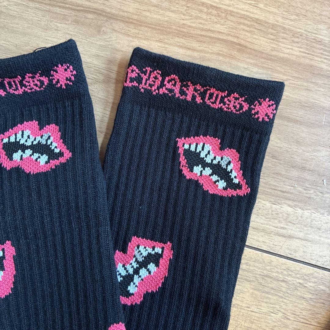 【新品】 Chrome Hearts ダガー ソックス 靴下 1足　水色 L CHROME HEARTS クロムハーツ ソックス 靴下 3足セット (CHROME