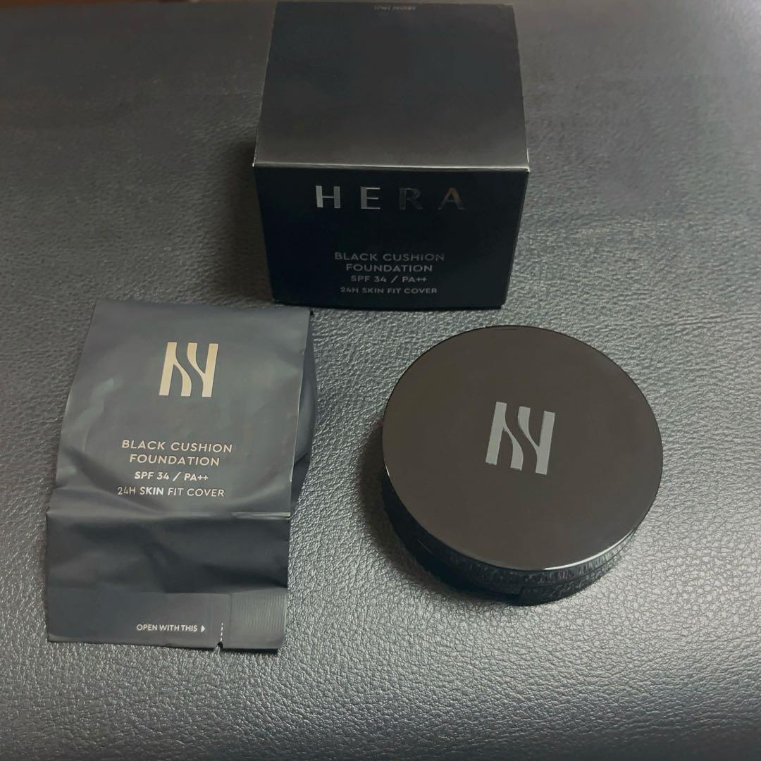 新品 HERA BLACK CUSHION 17N1 本体+リフィルセット