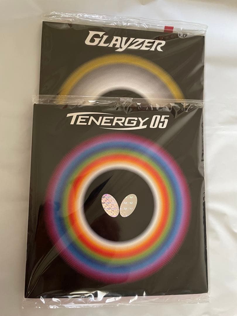 卓球ラバー テナジー05黒特厚 グレイザー 赤特厚2.1