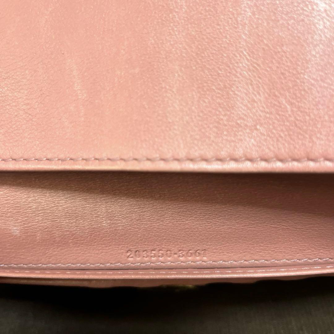 セール！美品✨GUCCIグッチシマラブリーハート　長財布GG柄レザーピンク長財布 GUCCI（財布）のフリマアイテム一覧