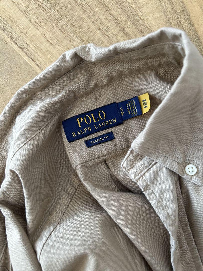 Polo Ralph Lauren ベージュ 長袖シャツ - メルカリ