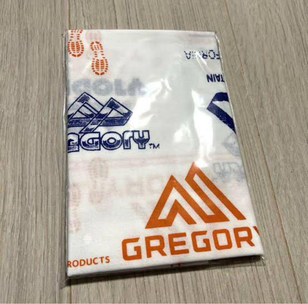 グレゴリー 手ぬぐい ノベルティ GREGORY ステッカー付き