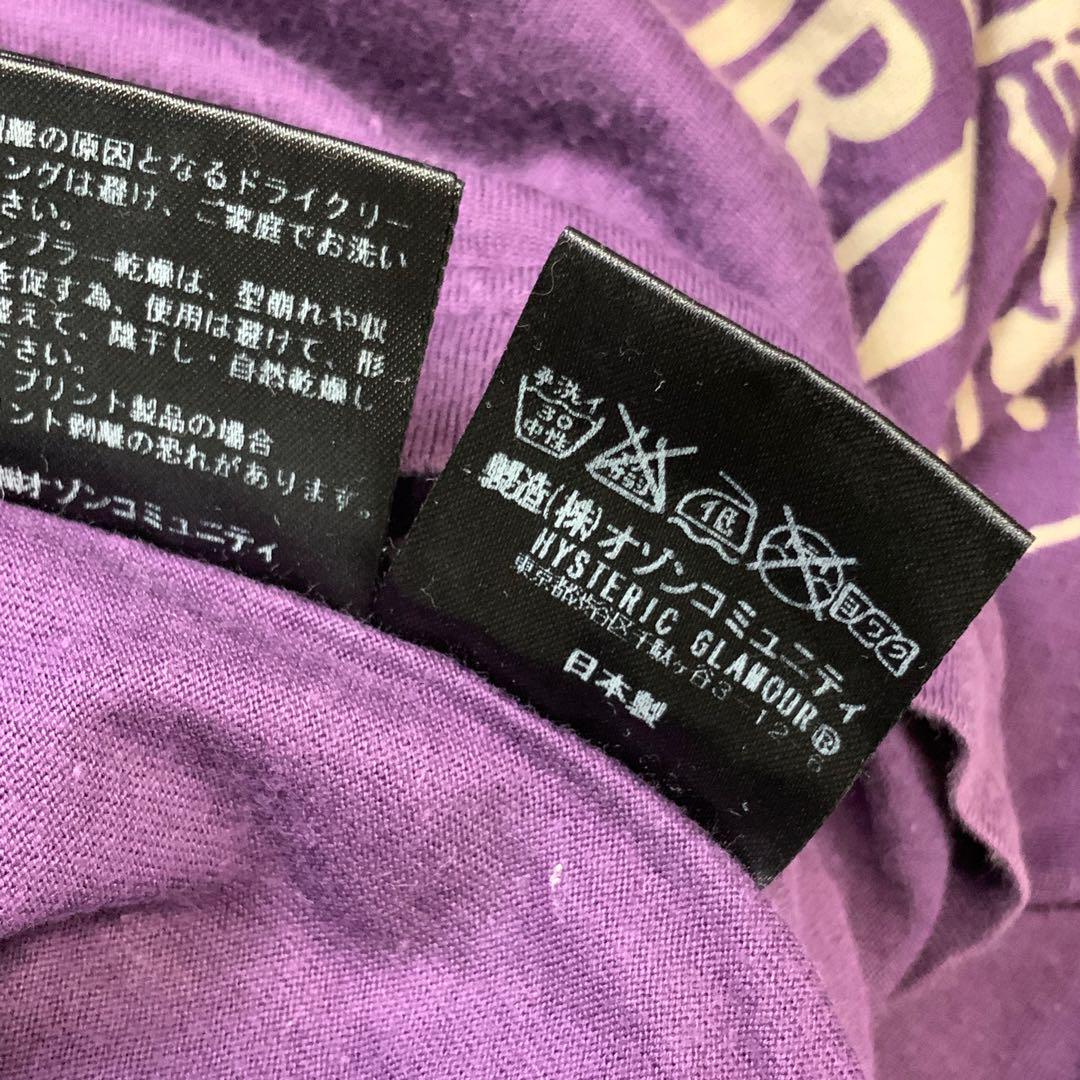 HYSTERIC GLAMOUR ヒステリックグラマー ガールプリント ロンt